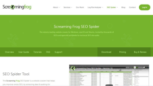 Screaming frog